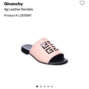 NWT Givenchy 4G Pink Mules size 41